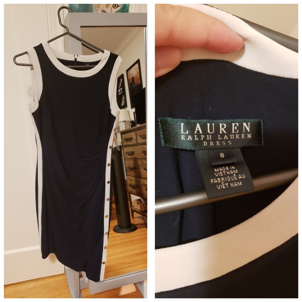 Ralph Lauren navy dress